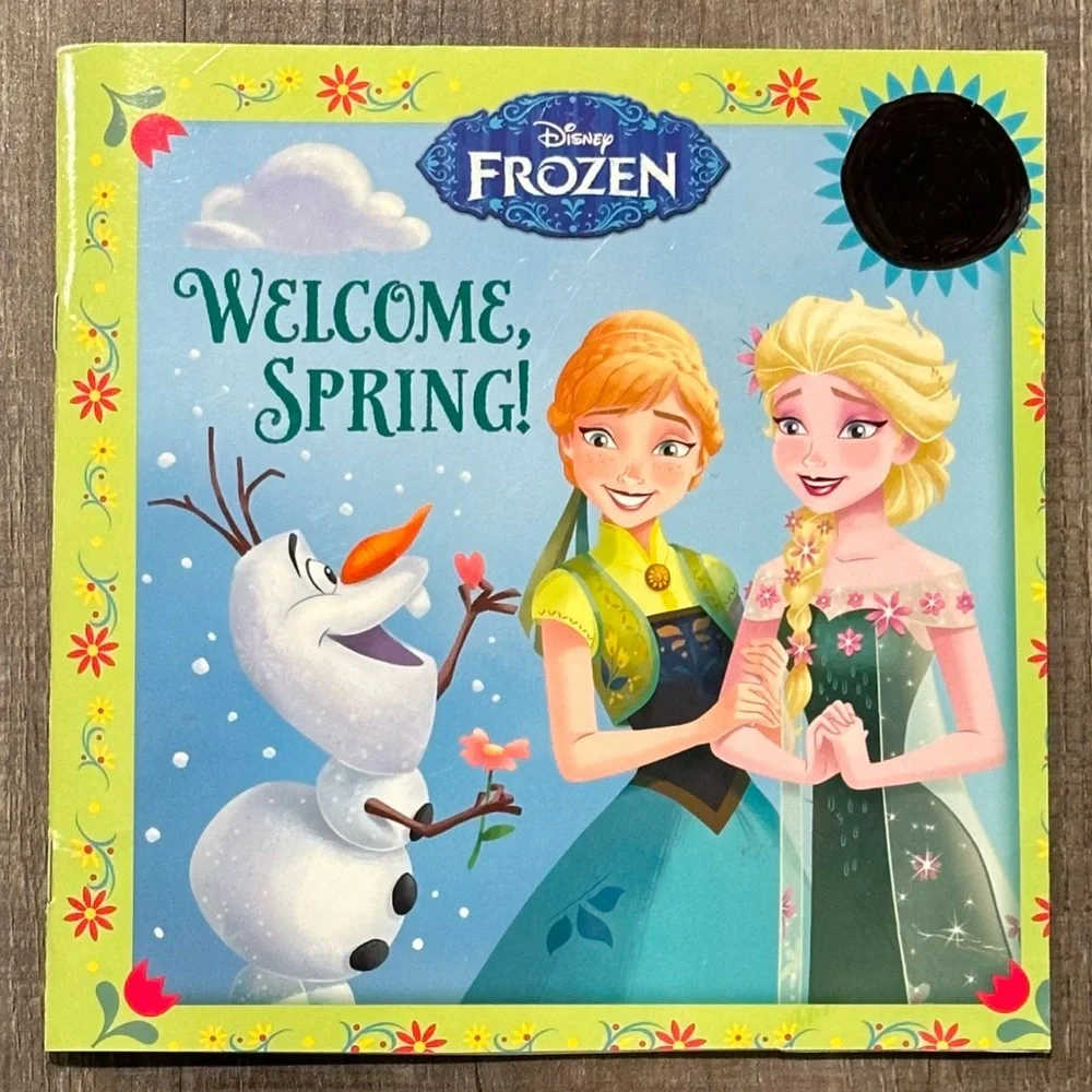 💞 Disney Frozen “Welcome To Spring!” Paperback Children’s Book